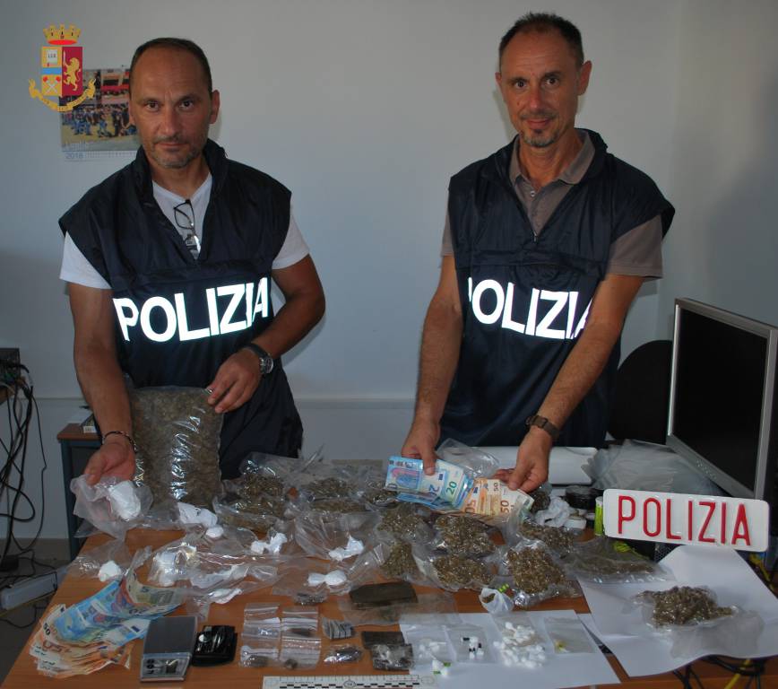 Nettuno, sequestrati oltre 2 chili di marijuana oltre ad hashish e cocaina