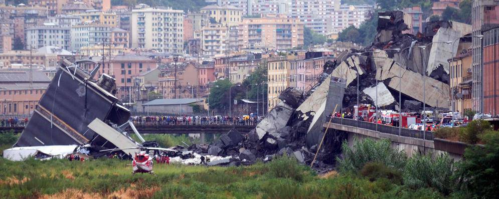 Ponte Morandi, Sampdoria e Genoa accanto alla vittime e alla città
