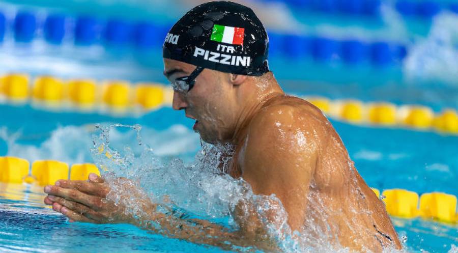 Europei, Luca Pizzini si prende il bronzo nella rana, 200 metri con rush finale