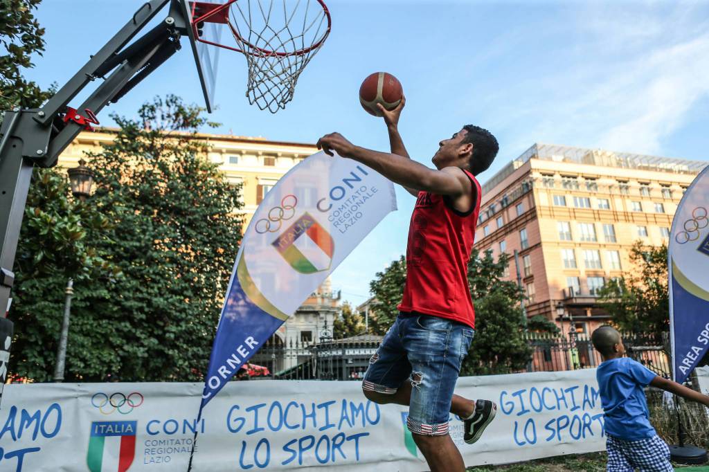 Coni Lazio, riapre il villaggio dello sport a Piazza Vittorio, già oltre 10.000 presenze registrate