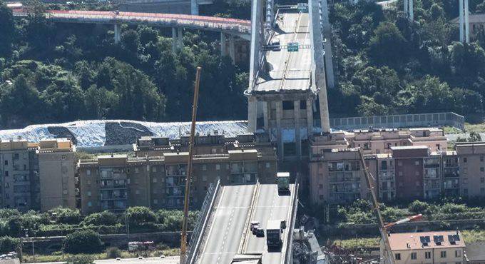 Ponte Morandi, da Autostrade 1,5 milioni alle famiglie evacuate