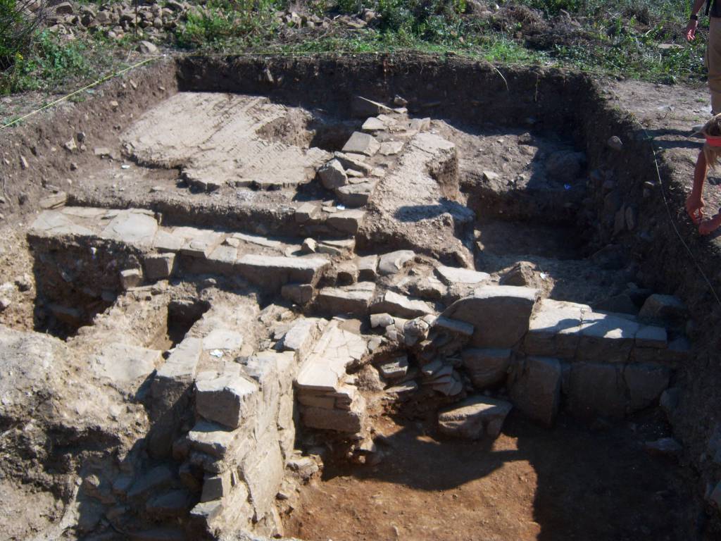 Santa Marinella, il sindaco Tidei visita gli scavi di Castrum Novum