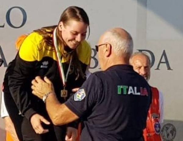 Fiamme Gialle, Silvana Stanco campionessa italiana della Fossa Olimpica