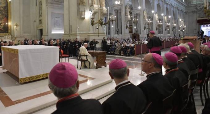 Il Papa ai Vescovi siciliani: “Via la mafia dalla pietà popolare”