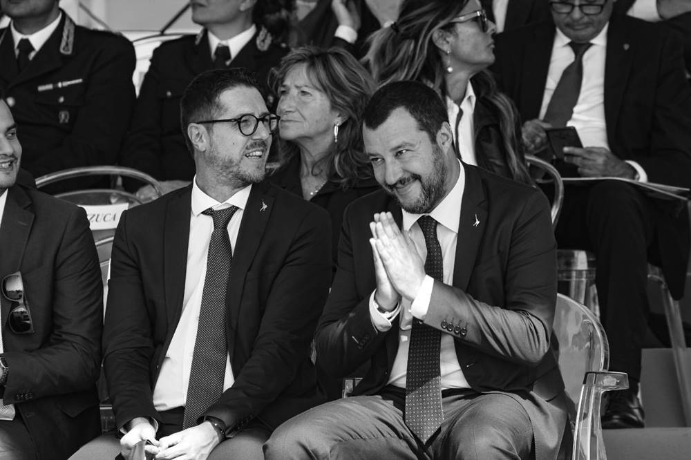 Mattarella e Salvini a Ostia (by Emanuele Valeri)