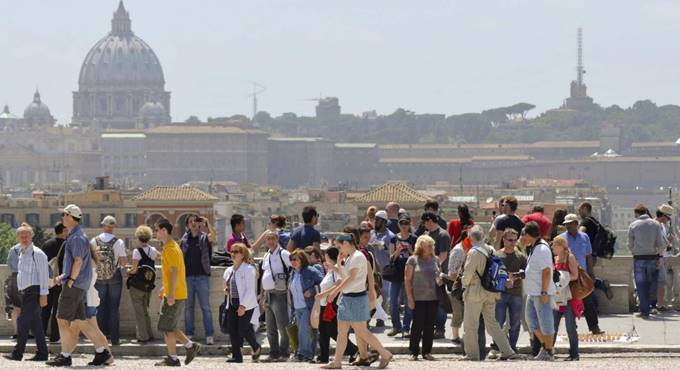 Oltre 1 milione di turisti ha visitato Roma ad agosto