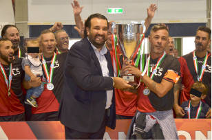 Futsal Over 40, i migliori del calcio a 5 a Terracina per il campionato italiano, Rubei: “Ho rivisto amici di vecchia data, tre splendidi giorni”