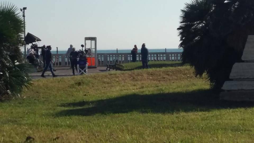 Ostia, al Pontile la fiction L’ amore strappato