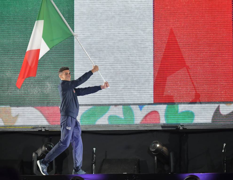 Buenos Aires 2018, in gara il cuore dei giovani italiani, Di Veroli sfila con il Tricolore