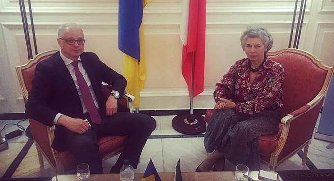 Irene Pivetti e l’ambasciatore ucraino a colloquio sul made in Italy