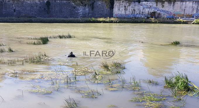 Ambiente, si fa sul serio: rimosso un altro relitto abbandonato nel fiume Tevere