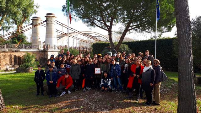 “Mattinata Fai d’inverno”, gli studenti di Formia e Minturno al Ponte Borbonico sul Garigliano