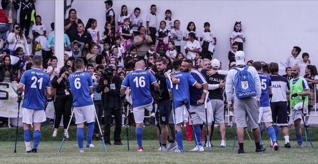 Mondiali Calcio amputati, l’Italia esce a testa alta, sconfitta dall’Angola