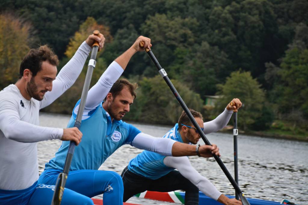 Canoa velocità, la Nazionale in raduno per il sogno olimpico