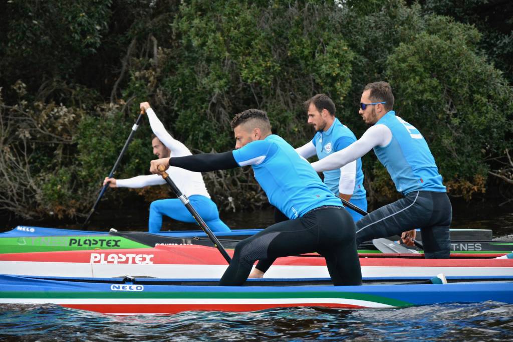 Canoa velocità, la Nazionale in raduno per il sogno olimpico