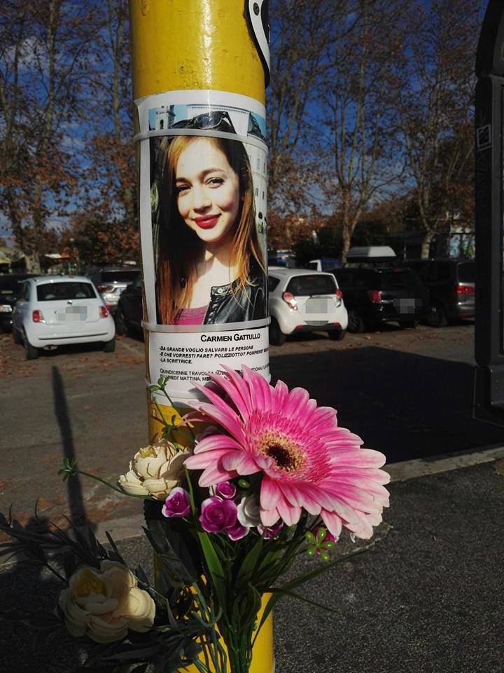 Ostia, fiori per ricordare le vittime della strada dimenticate dal X Municipio