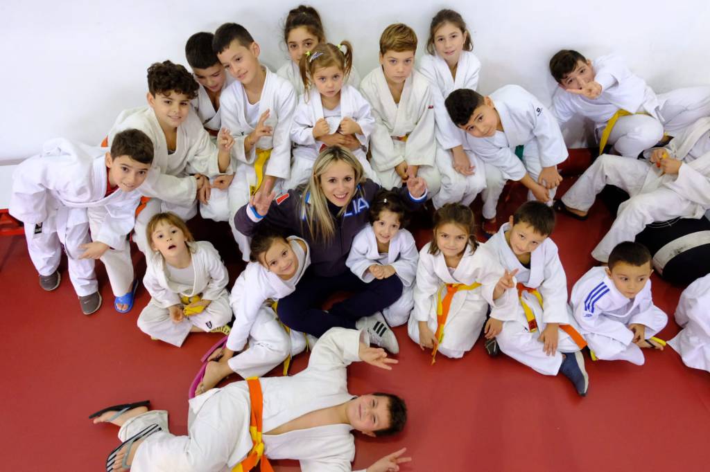 I campioni del judo italiano per Amatrice