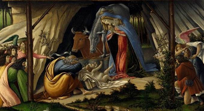 natività mistica del Botticelli