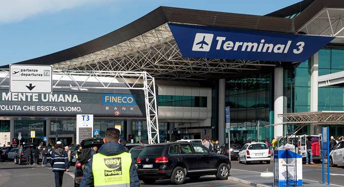 Fase 2, cambiano le modalità d’accesso all’aeroporto di Fiumicino: tutte le novità