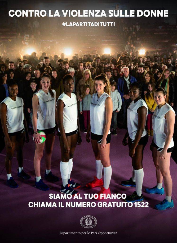 Le campionesse del volley, in difesa della donna