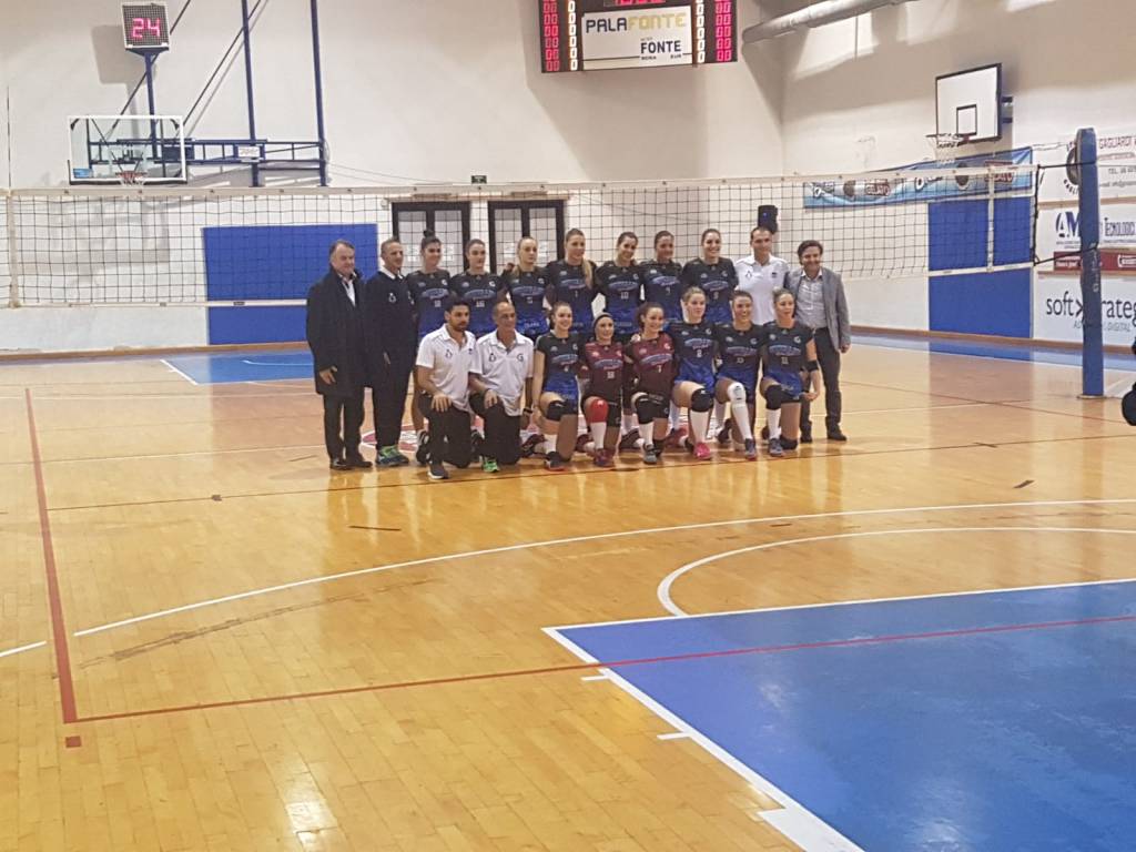 Coppa Lazio, la Giovolley Aprilia vince su Casal De Pazzi, in rimonta