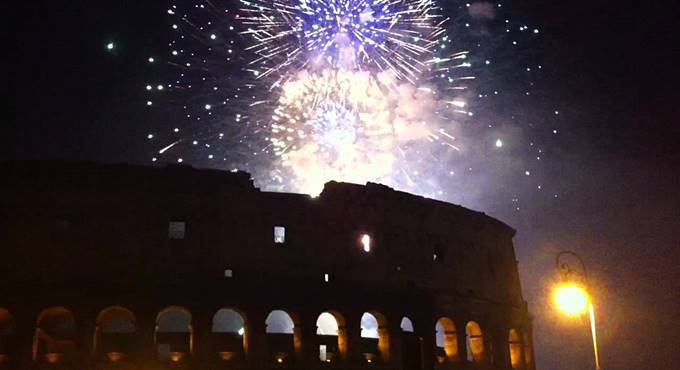 Roma, a Capodanno stop a botti e fuochi d’artificio