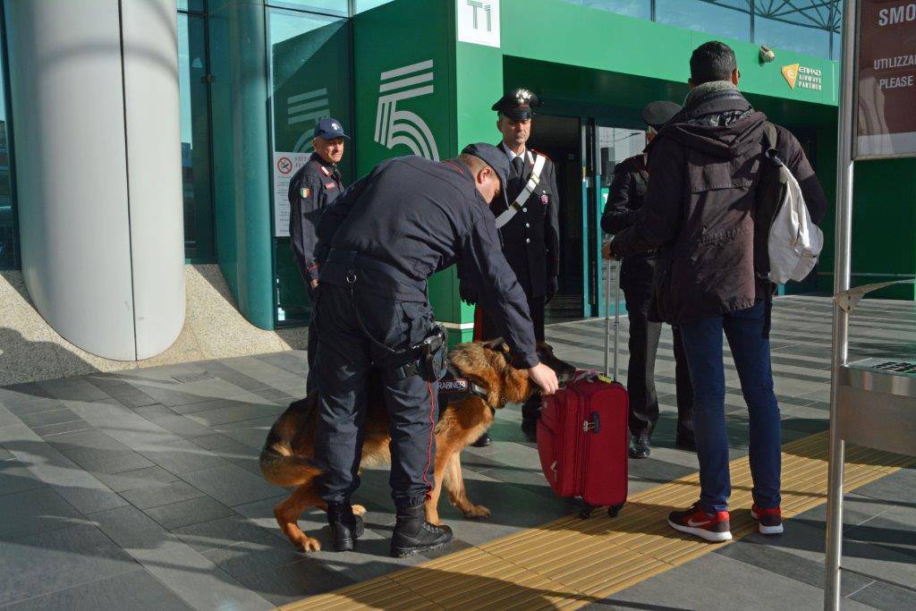 Aeroporto di Fiumicino, controlli dei Carabinieri: numerose le contestazioni agli operatori Ncc