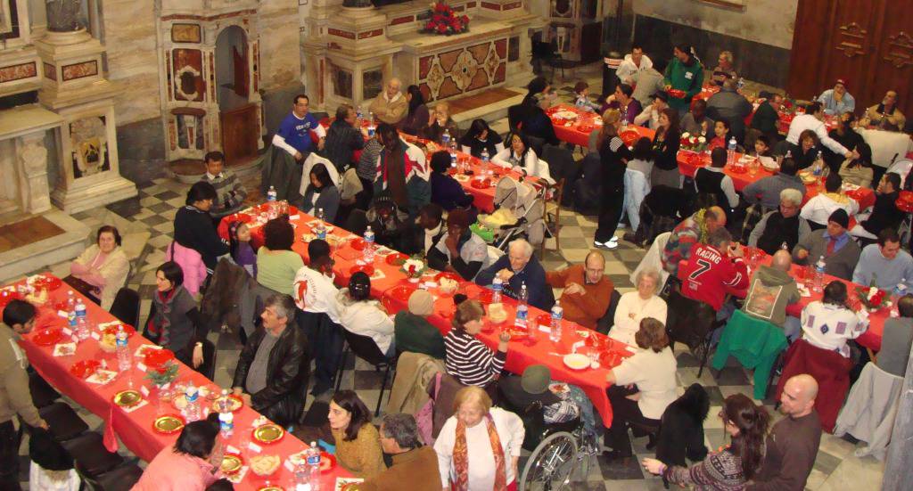 Latina, domenica 22 dicembre il pranzo solidale al dormitorio invernale