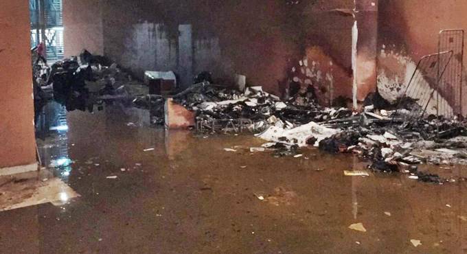 Incendio rifiuti a Parco Leonardo, il sindaco Montino: “Curiosa coincidenza”