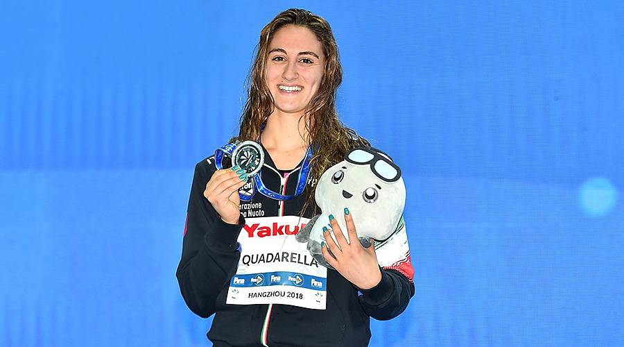 Mondiali, Simona Quadarella strappa l’argento in vasca corta