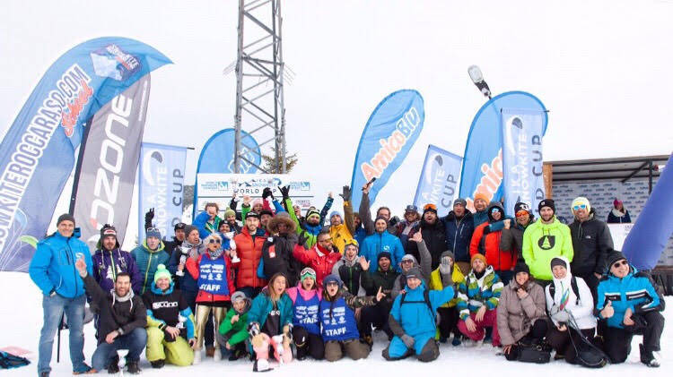 Irene Tagliente campionessa mondiale di snowkite