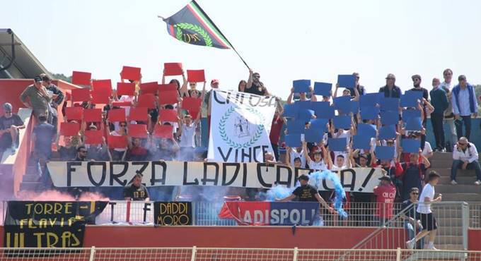 Insulti alla Polizia durante la partita, Daspo di 5 anni a un ultras del Ladispoli