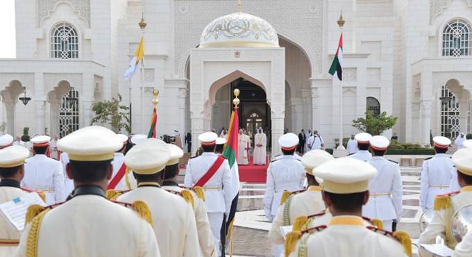 Papa Francesco ad Abu Dhabi per una nuova pagina di dialogo con i musulmani