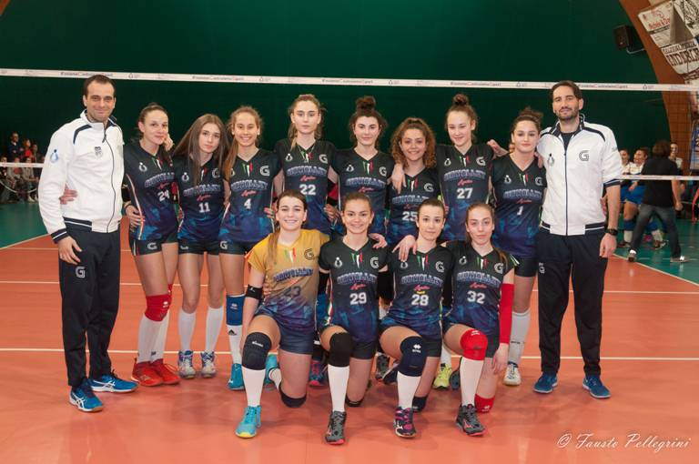 Under 16 femminile, Giò Volley Aprilia campione provinciale