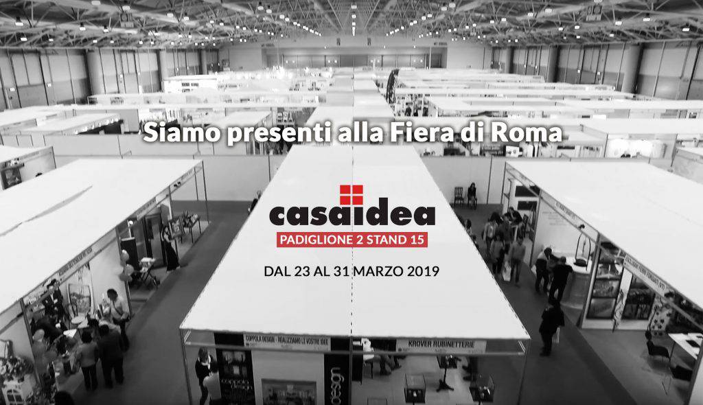 Casaidea 2019: novità, tendenze ed eventi fino al 31 marzo alla Fiera di Roma