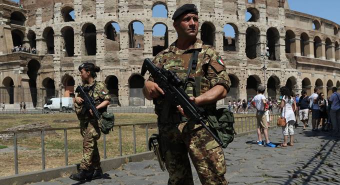 Terrorismo, scatta l’allarme in Italia: migliaia di punti a rischio