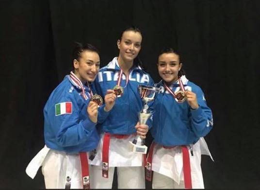 Karate, 4 medaglie degli azzurri a Salisburgo