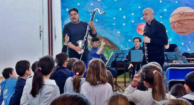 Montalto, bambini e ragazzi a “Lezione-Concerto di Clarinetto”