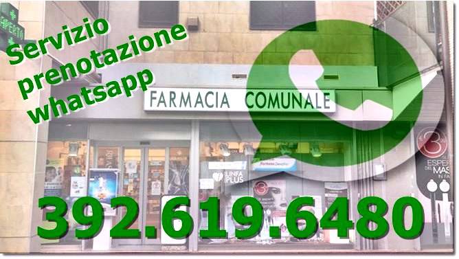 whatsapp farmacia comunale parco leonardo