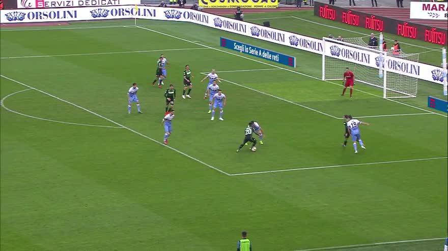 La Lazio non approfitta della sconfitta del Milan e pareggia col Sassuolo