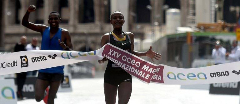 Maratona di Roma, doppietta Etiopia, al femminile è record