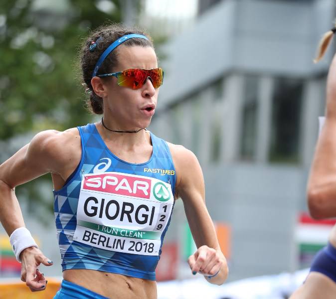 Eleonora Giorgi torna alle gare: “Mi vorrei esprimere di nuovo sulla 50 km di marcia”