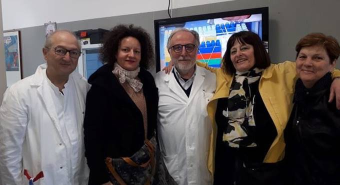 Latina, donato un televisore ai pazienti del Reparto di Neurologia del Goretti