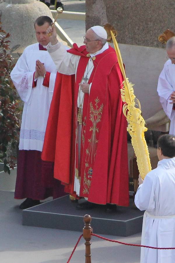 Vaticano, Messa della Domenica delle Palme