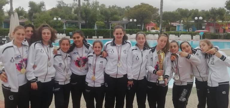 Giò Volley Aprilia, l’Under 14 femminile campione regionale Aics