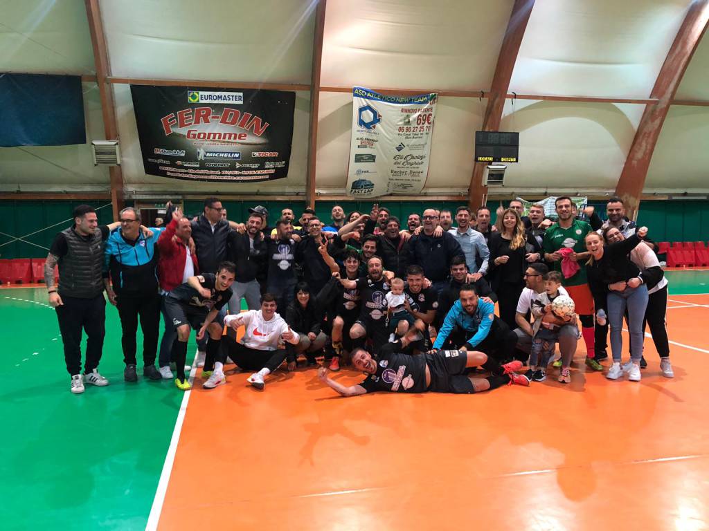 Il Real Fiumicino/Futsal Isola in C1. Picciano: “Gioia Indescrivibile”