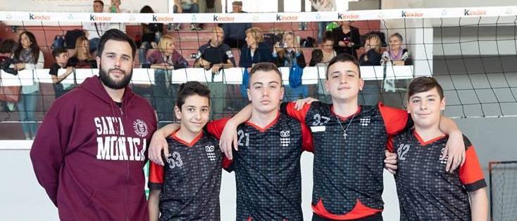 Volley, al PalaCivetta di Ostia la finale regionale U13 Maschile 3×3