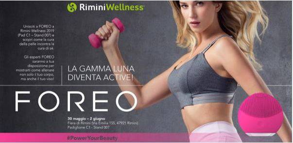 L’ Active Beauty di FOREO debutta al Rimini Wellness 2019