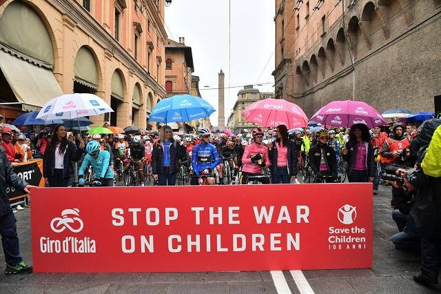 Giro d’Italia nel Lazio, anche Save the Children sarà presente ai villaggi di arrivo