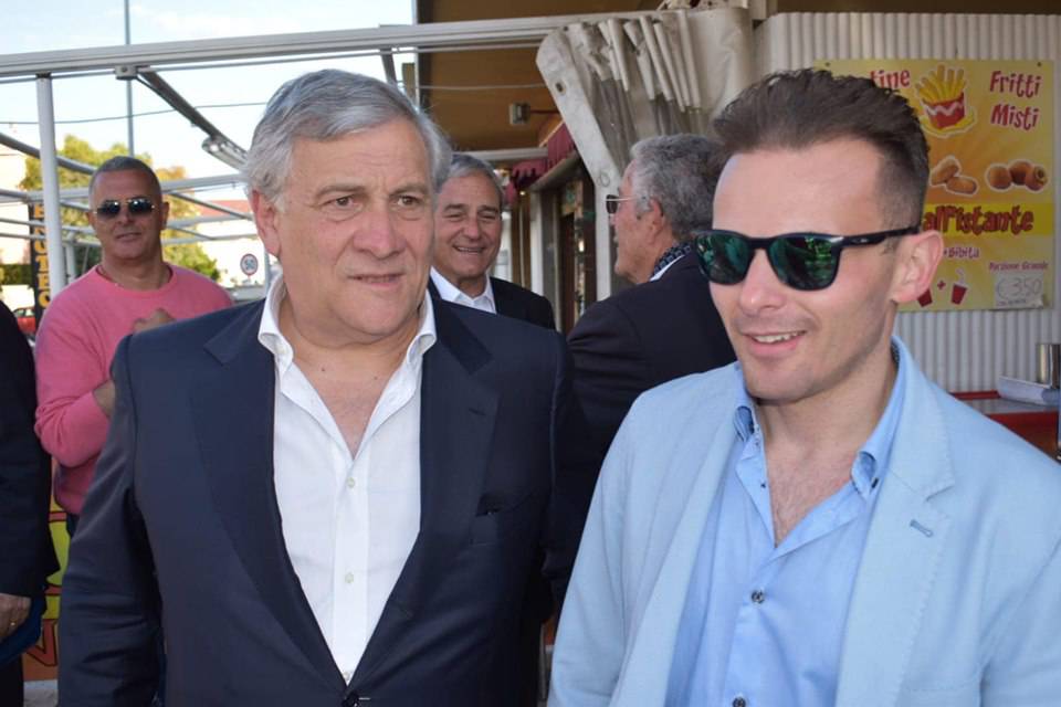 Marco Maranesi e Tajani